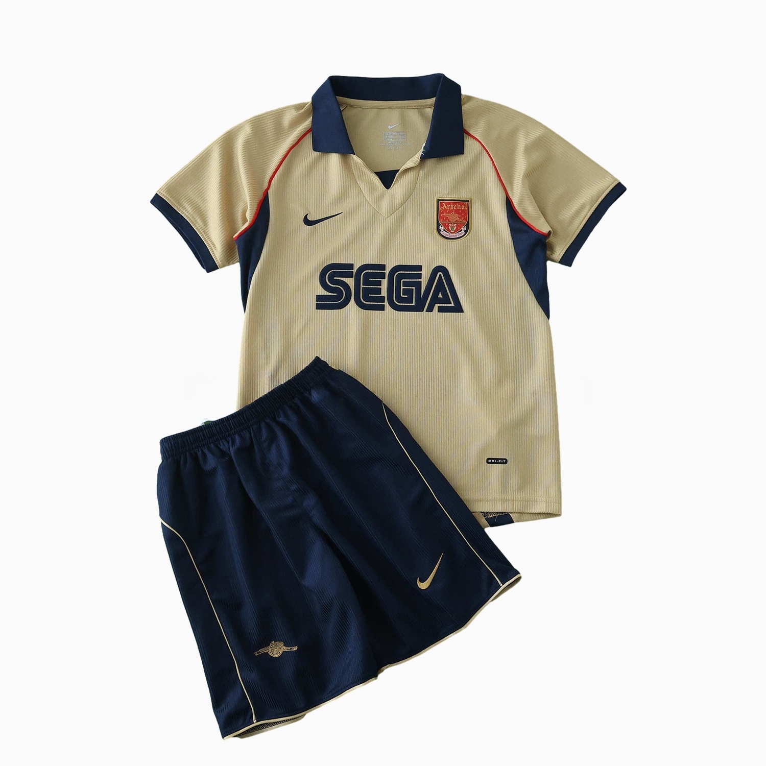 Retro Arsenal 2001-02 Away Kids Kit - JerseysGala