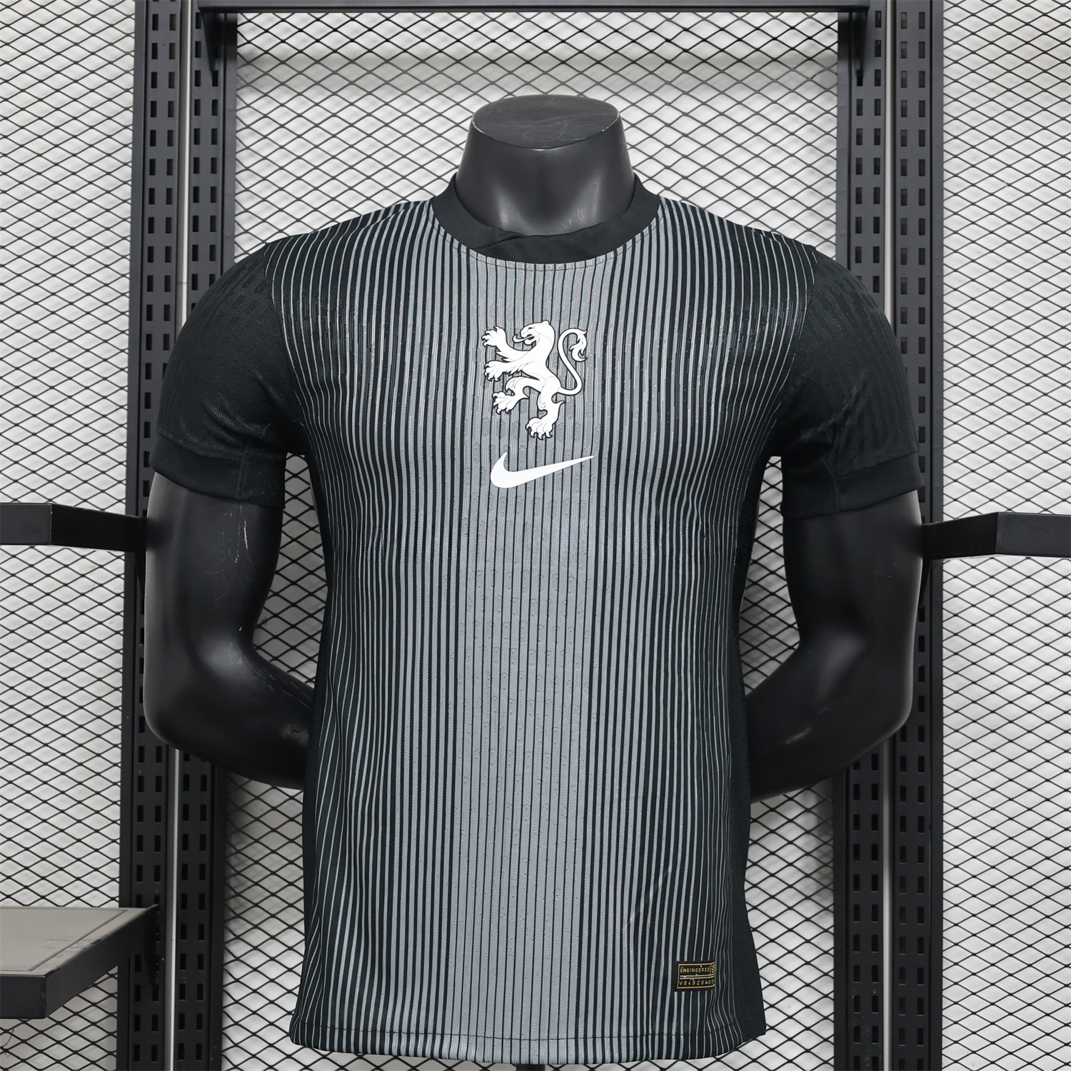 Netherlands 2025-26 Black Goalkeeper Jersey - Player Version - JerseysGala