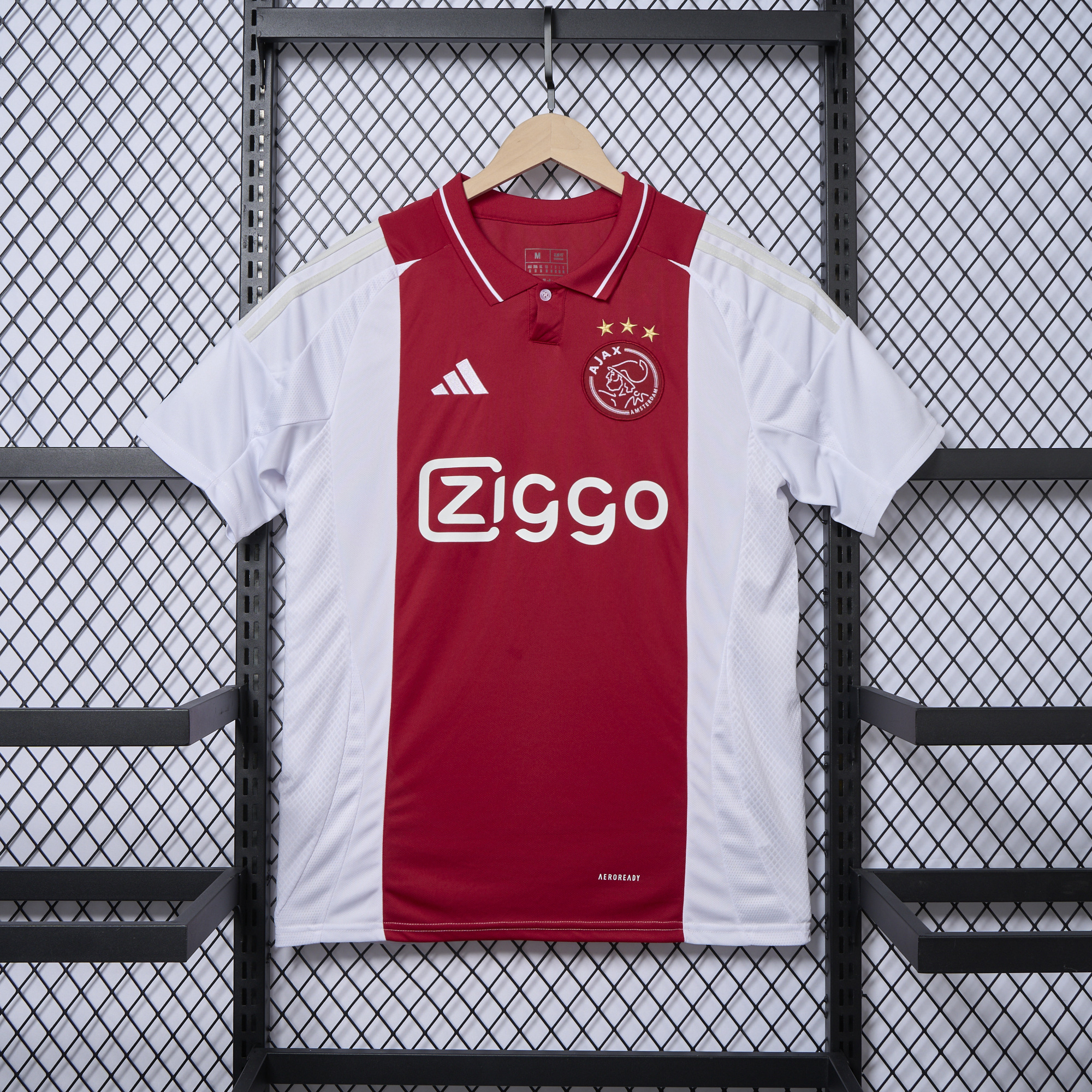 Ajax 24-25 Home Stadium Jersey - Fans Version - JerseysGala