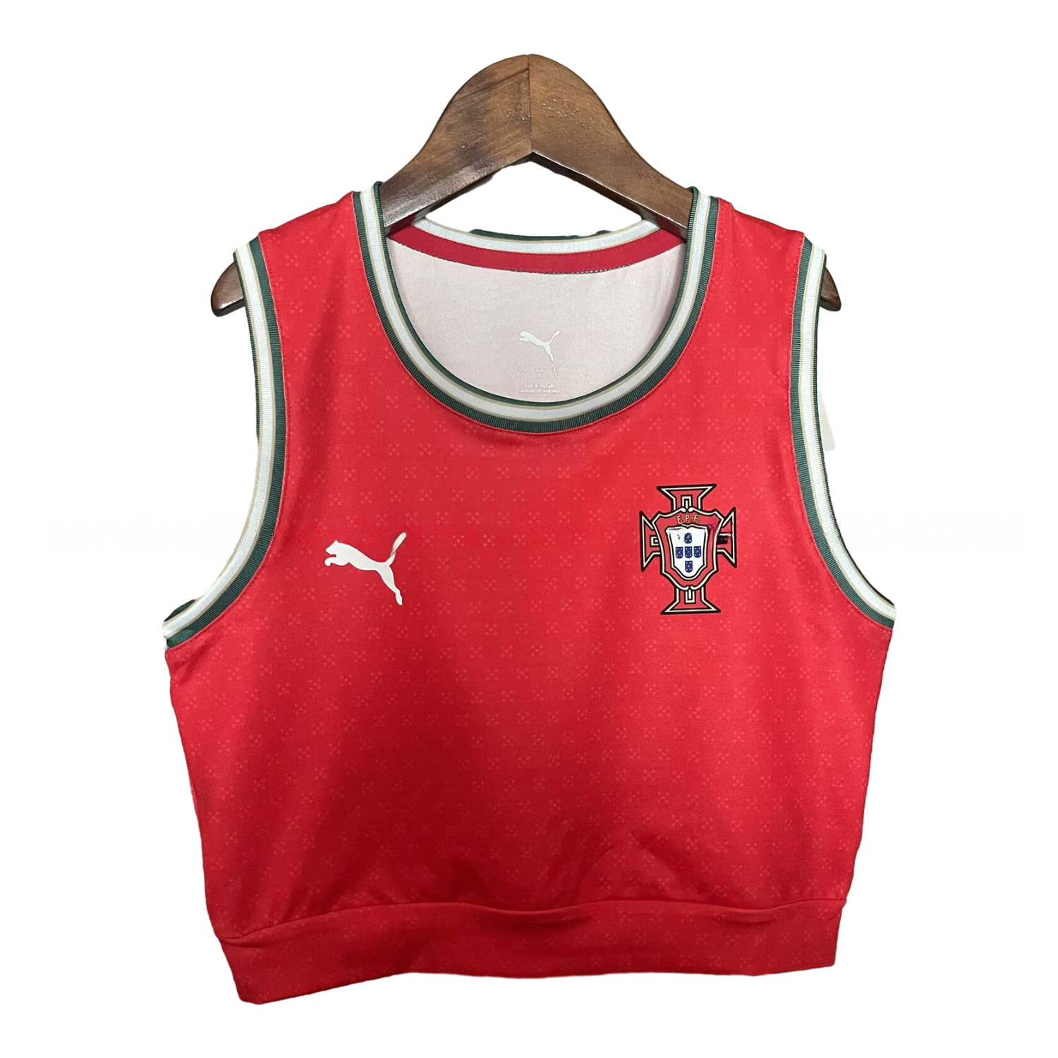 Women's Portugal 25-26 Home Red Yoga Vest - JerseysGala