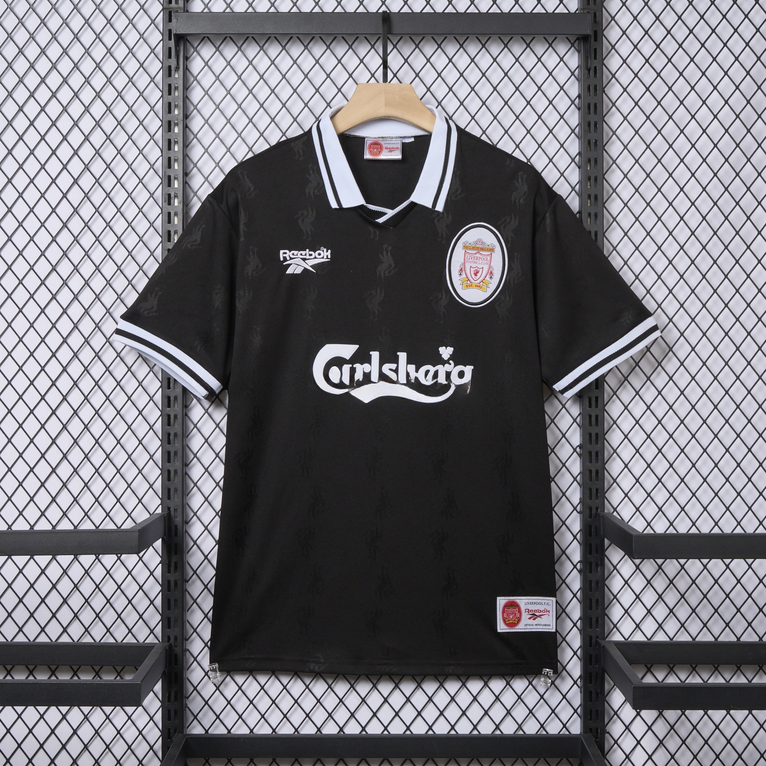 Retro Liver.pool 1996-97 Black Special Jersey - JerseysGala
