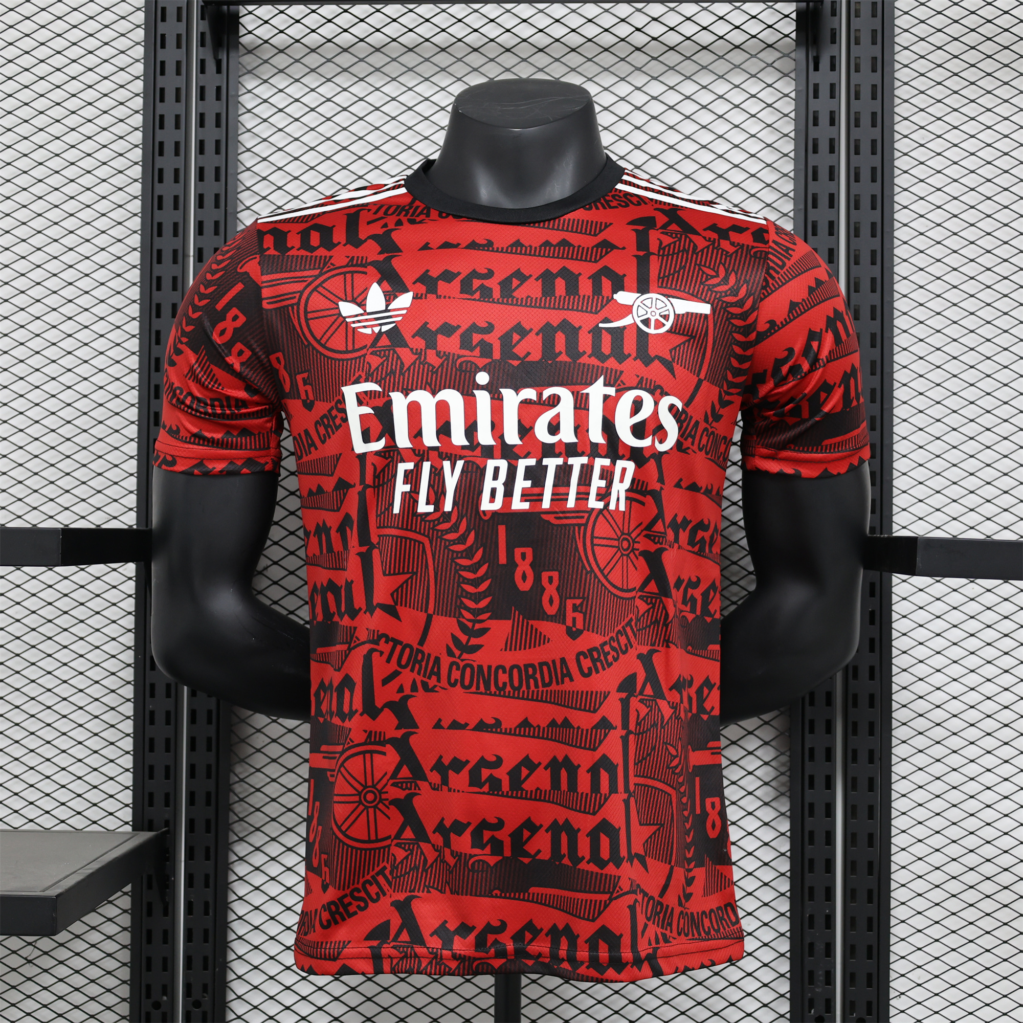 Arsenal 24-25 Red 1986 Special Edition Jersey - Player Version - JerseysGala