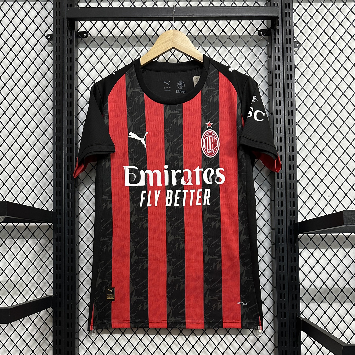 AC Milan 25-26 Home Jersey - Fans Version - JerseysGala