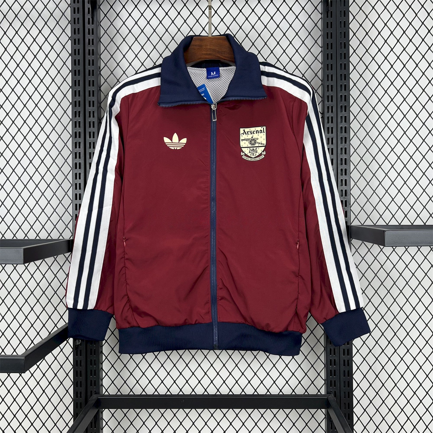 Arsenal 24-25 Player Windbreaker - Deep Red - JerseysGala