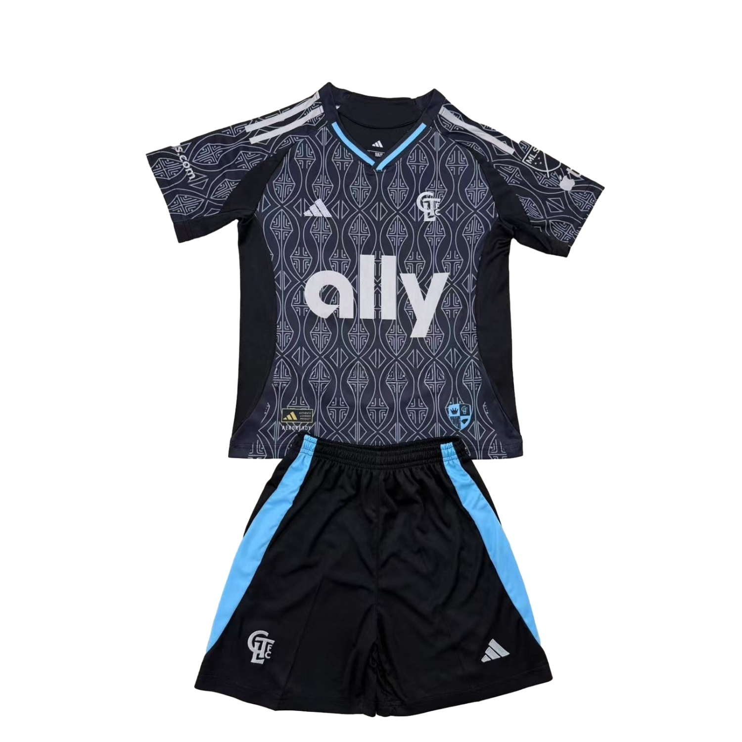 Charlotte 25-26 Away Men's Adult Jersey Set - Fans Version - JerseysGala