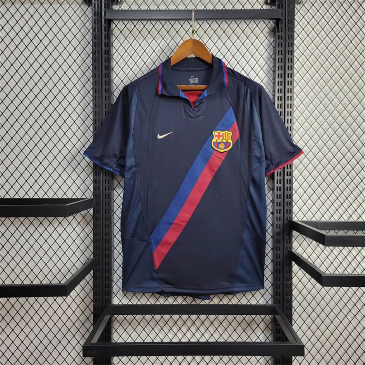 B.A.R.S.A Retro 02-03 Away Jersey - JerseysGala