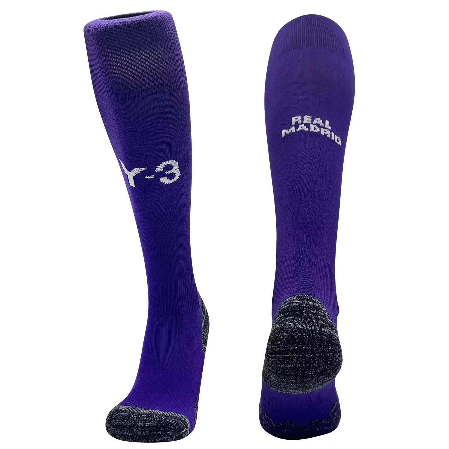 Real Madrid 24-25 Y-3 Socks - Purple - JerseysGala