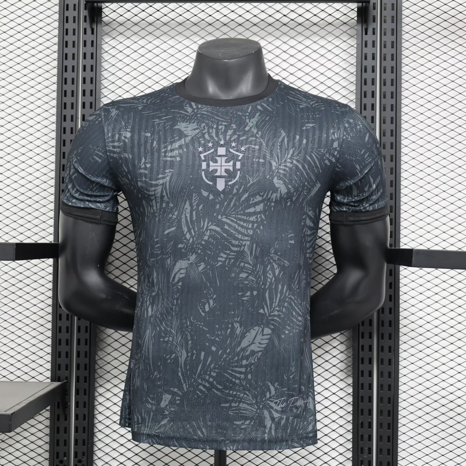 Brazil 2024-25 COMMA Neymar Black Jersey - Player Version - JerseysGala