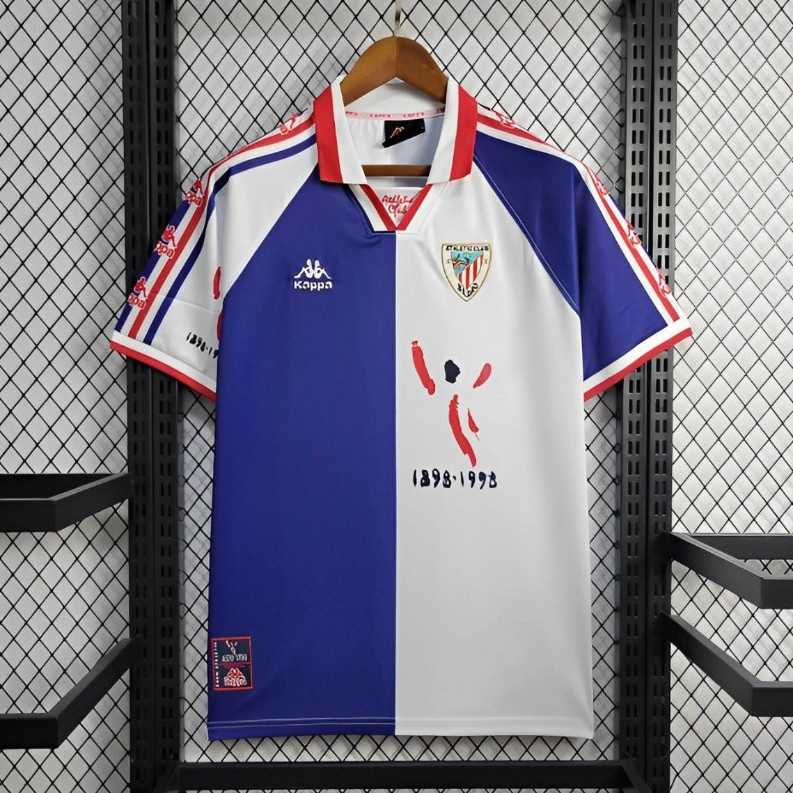 Retro Athletic Bilbao 1997-98 Away Jersey - JerseysGala