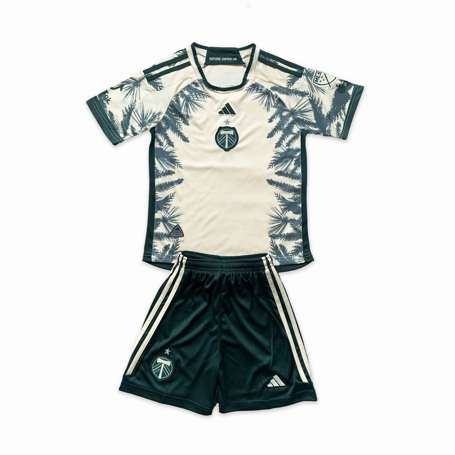 Portland Timbers 2024 Away Stadium Kids Kit - JerseysGala