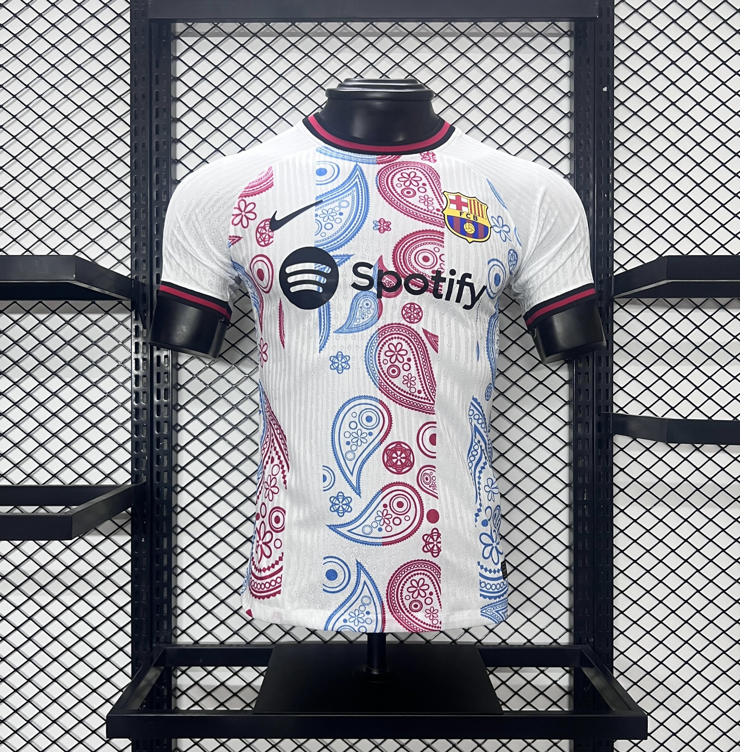 B.A.R.S.A 24-25 White Speical Jersey - Player Version - JerseysGala