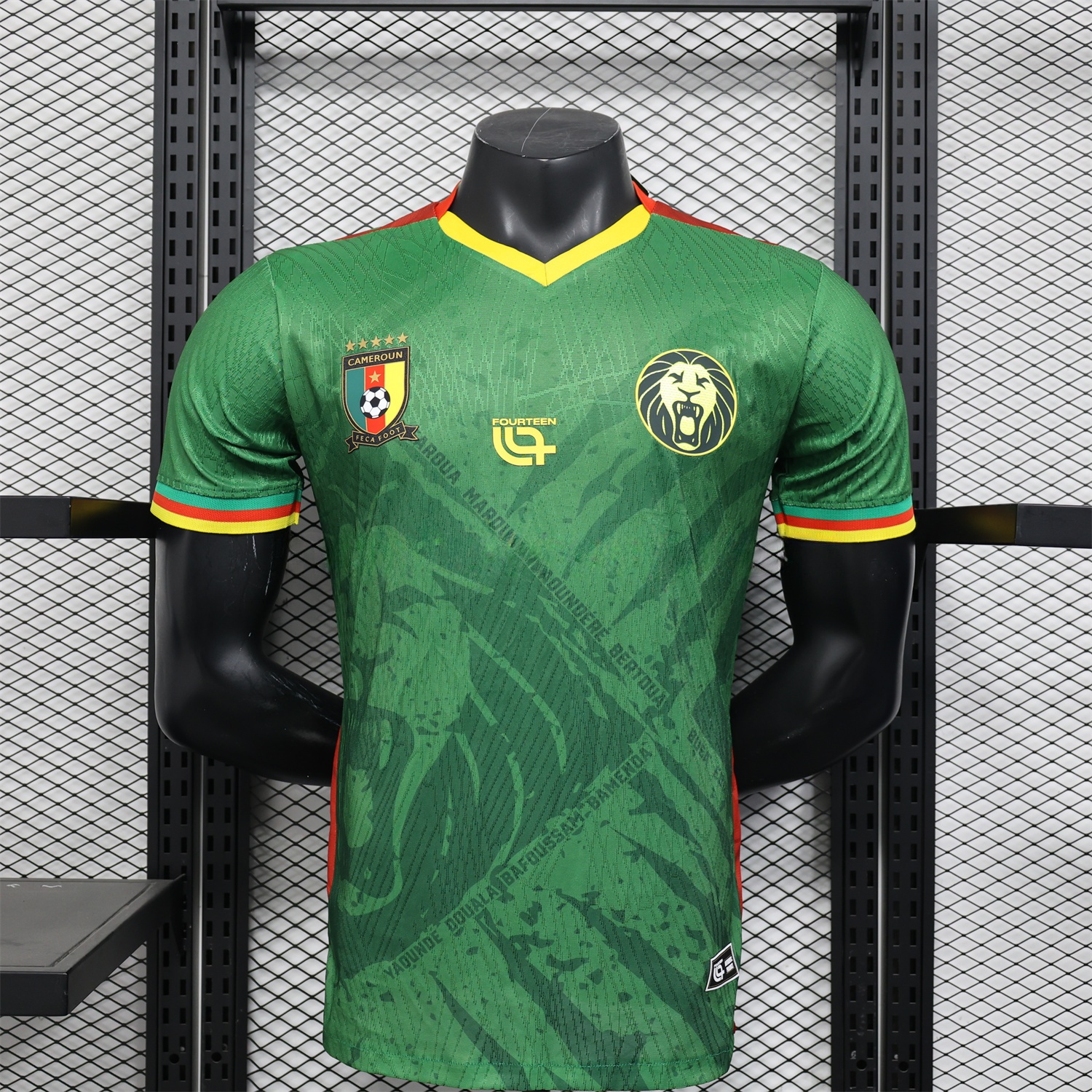 Cameroon 25-26 Home Jersey - Player Version - JerseysGala