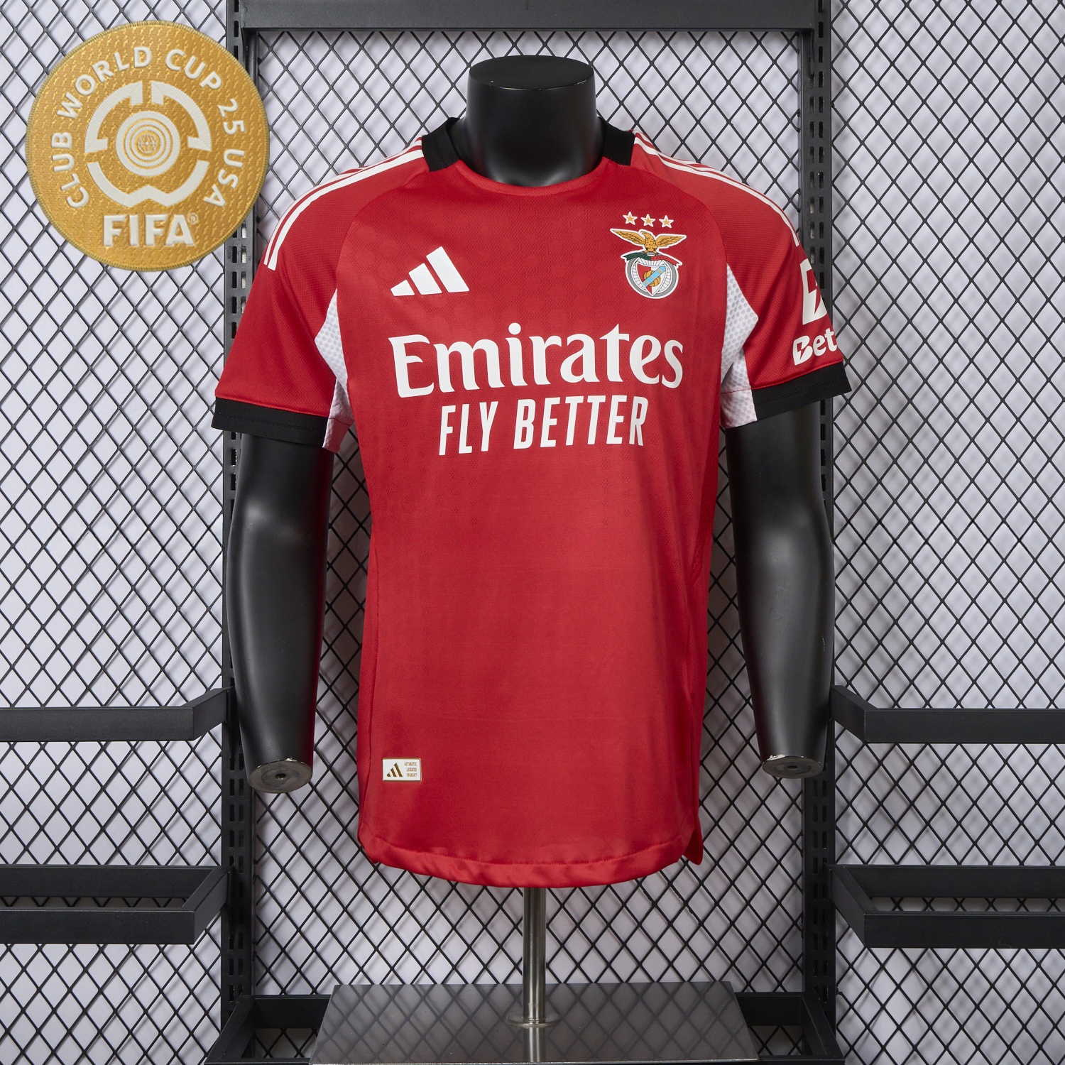 Benfica 25-26 Home Jersey - Player Version - JerseysGala
