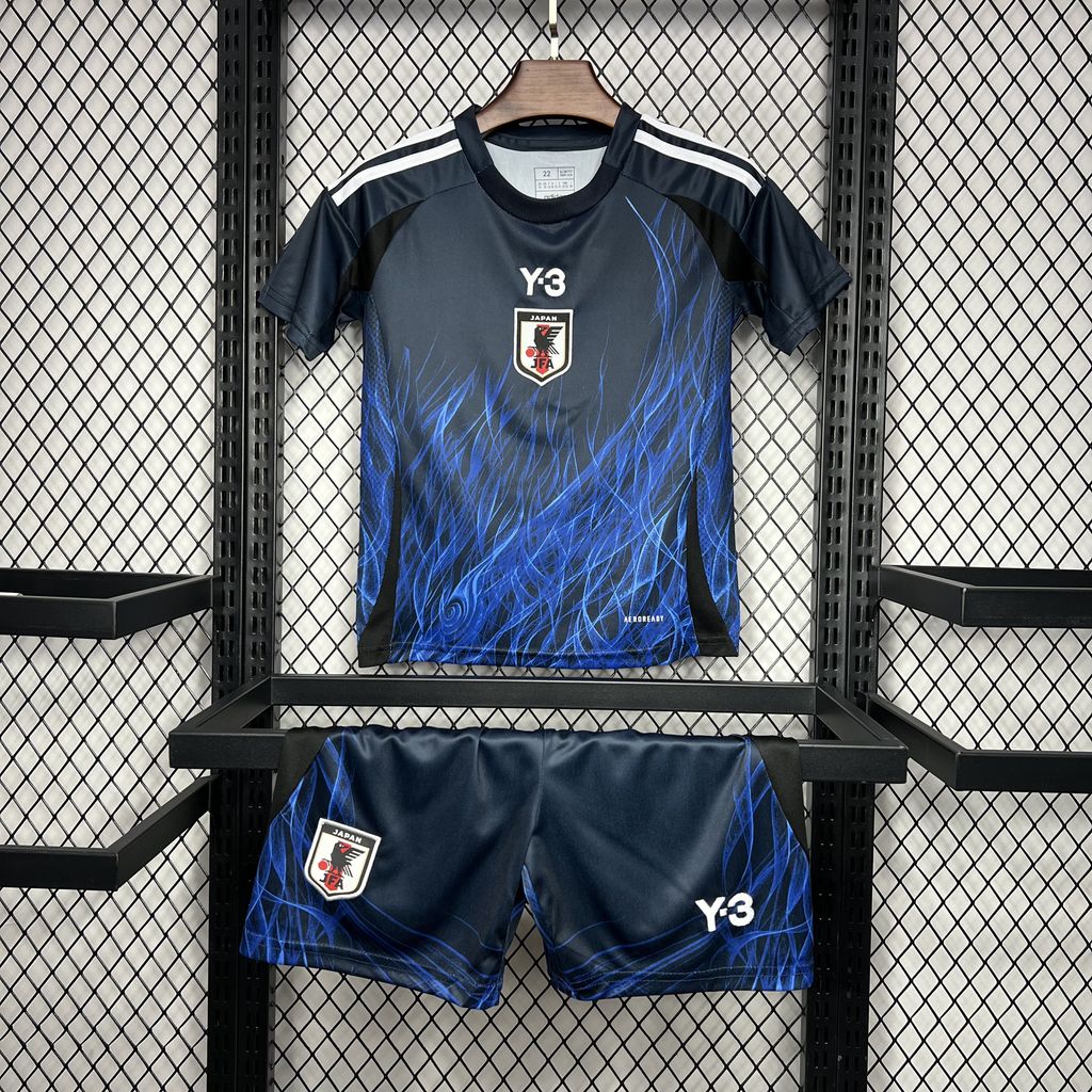 Japan 2024 Y3 Home Stadium Kids Kit - JerseysGala