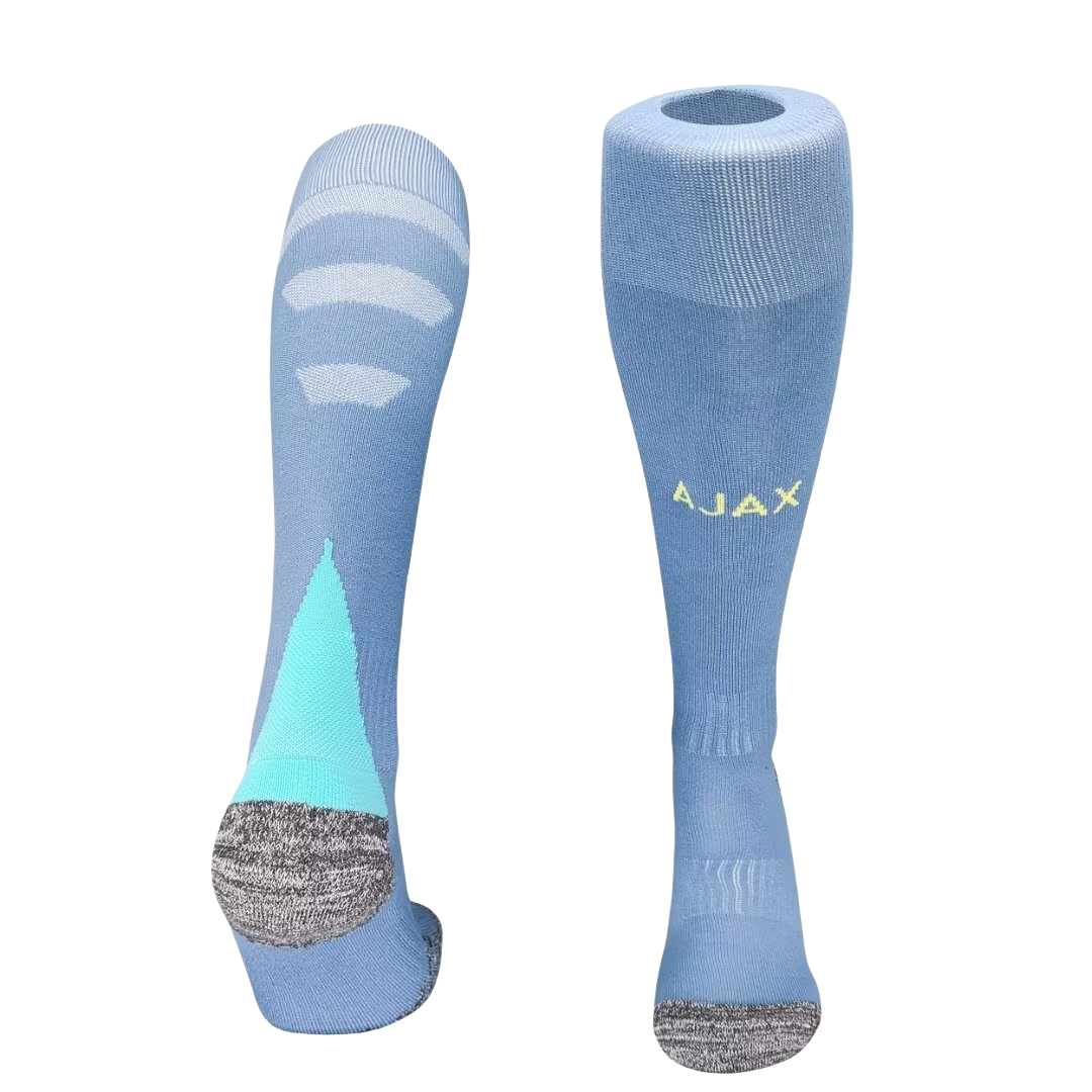 Ajax 24-25 Away Socks - Blue - JerseysGala