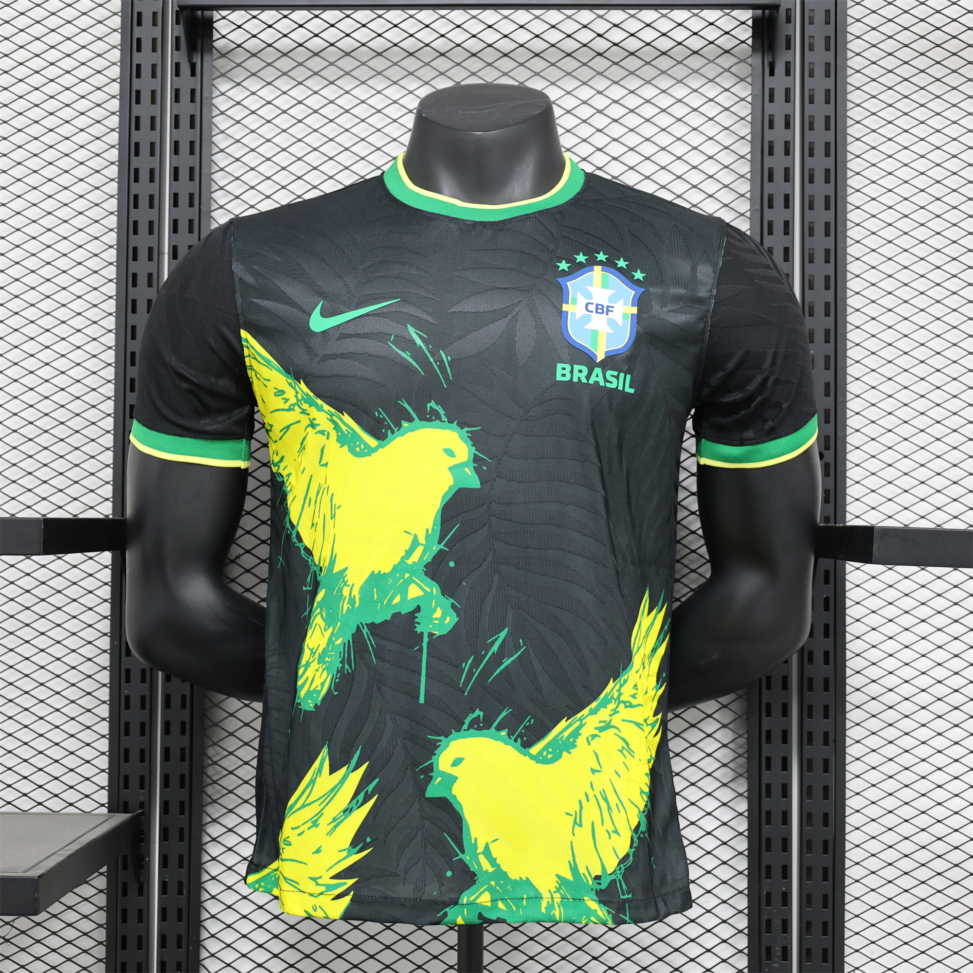 Brazil 2024 Black Dove Special Edition Jersey - Player Version - JerseysGala