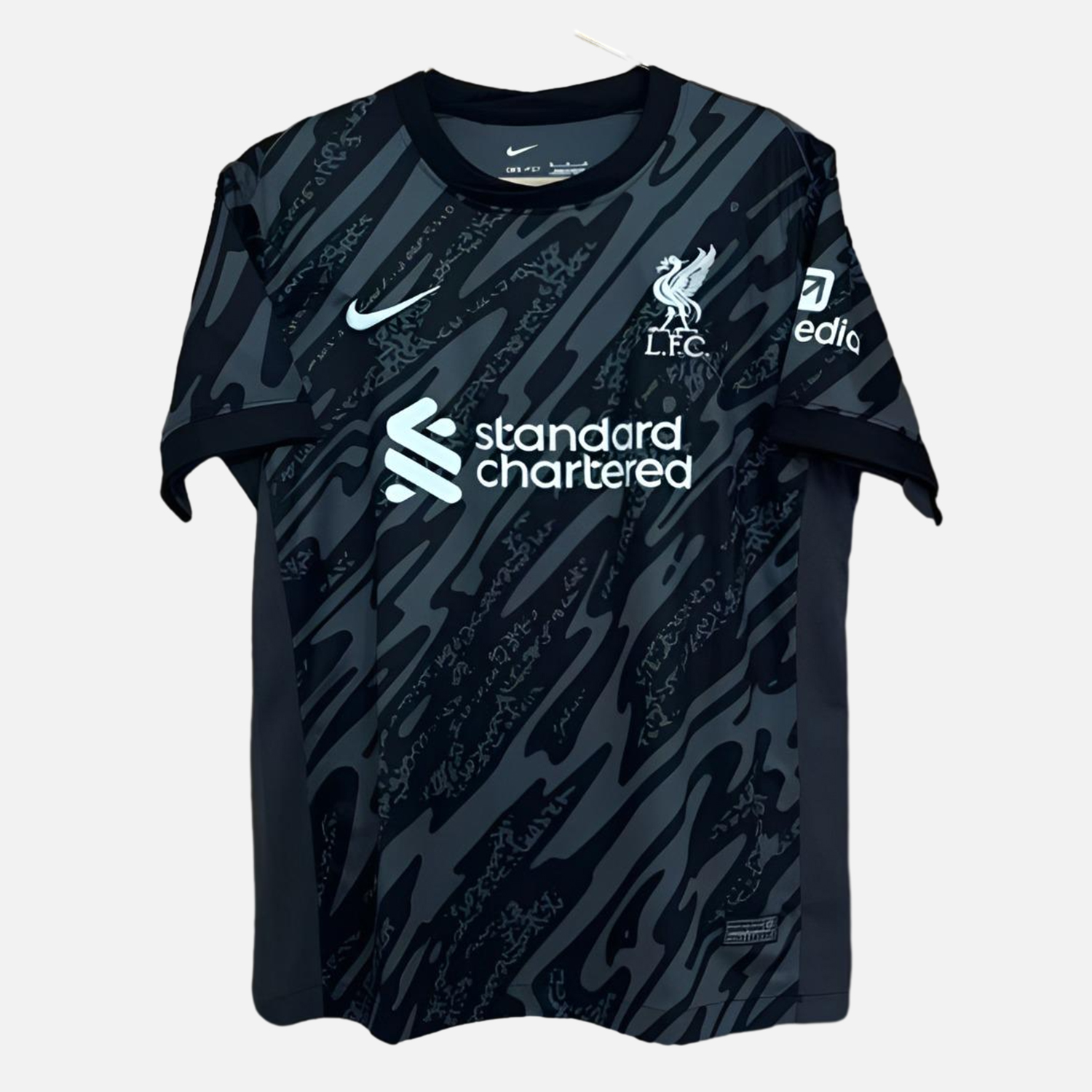 Liver.pool 24-25 Black Goalkeeper Jersey - Fans Version - JerseysGala