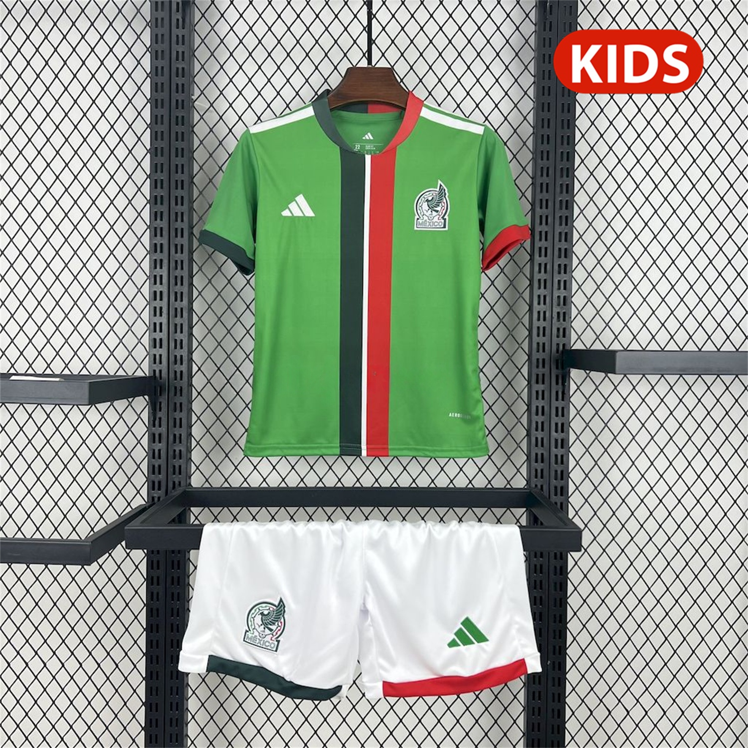 Mexico 25-26 Home Kids Kit - JerseysGala