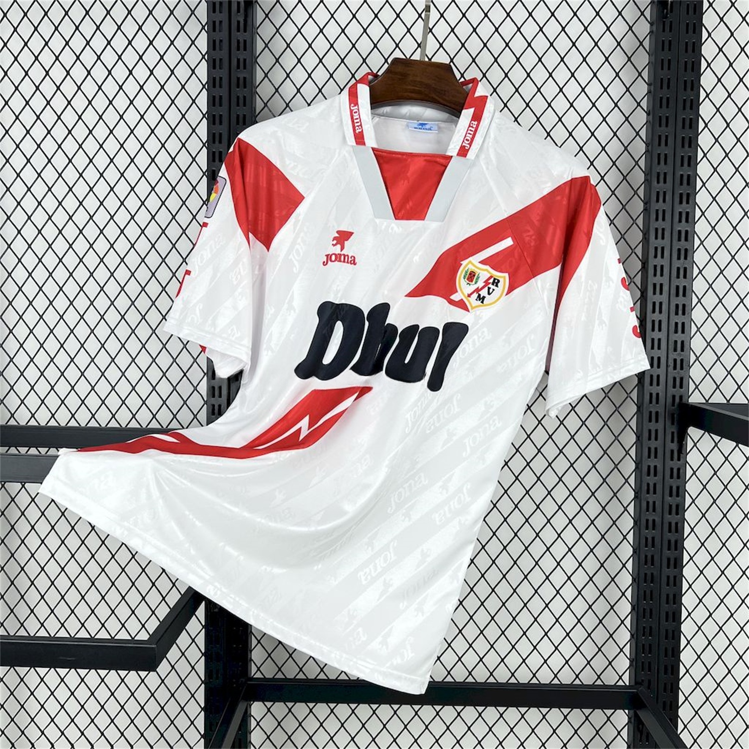 Retro Rayo Vallecano 1994-95 Home Jersey - JerseysGala