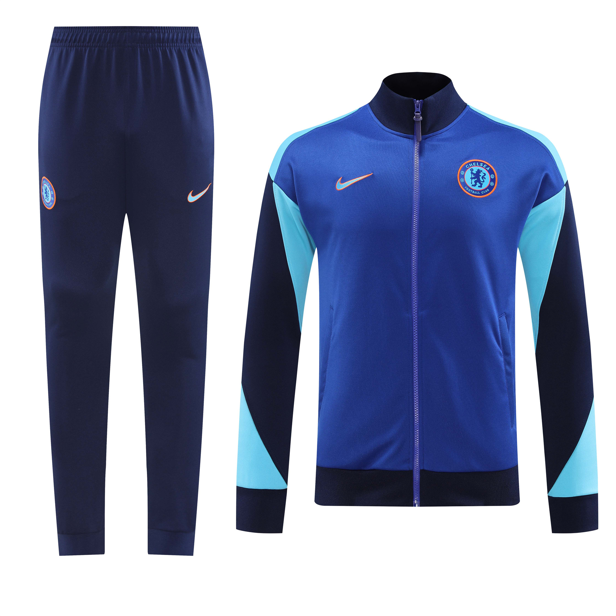 C.H.E.L.S.E.A 24-25 Jacket Training Tracksuit - Blue - JerseysGala