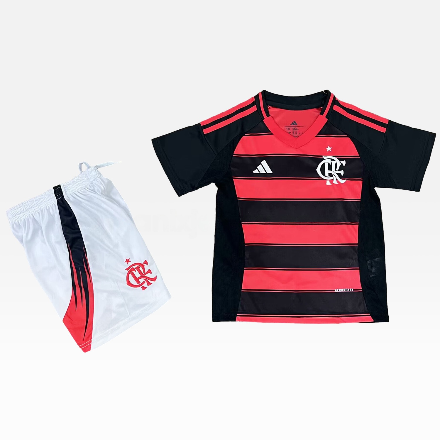 Flamengo 25-26 Home Unsponsored Kids Kit - JerseysGala