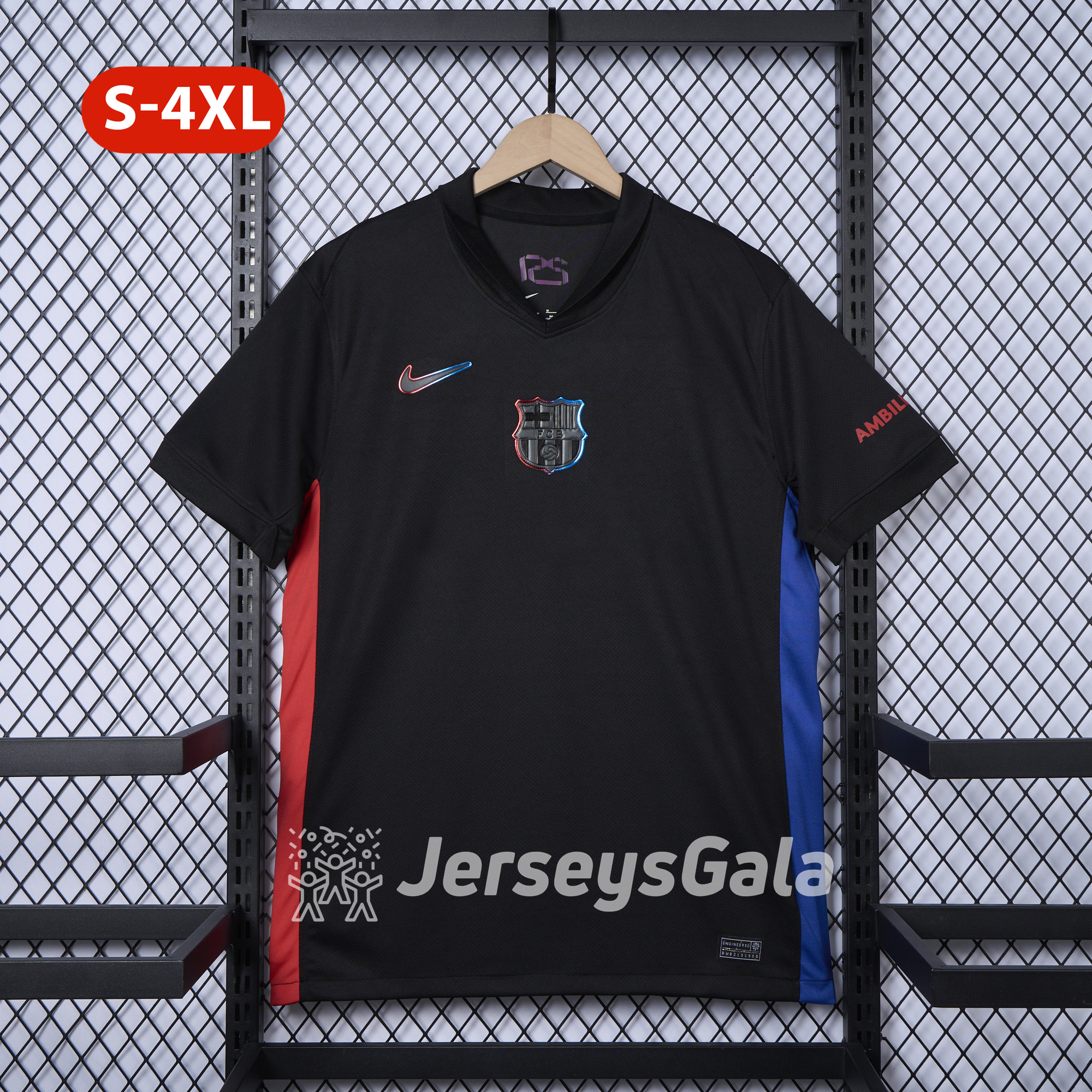B.A.R.S.A 24-25 Away Unsponsored Jersey - Fans Version - JerseysGala