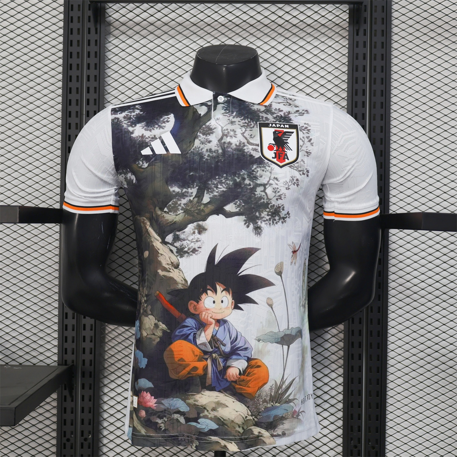Japan 25-26 Son Goku Meditates Under The Tree Special Jersey - Player Version - JerseysGala
