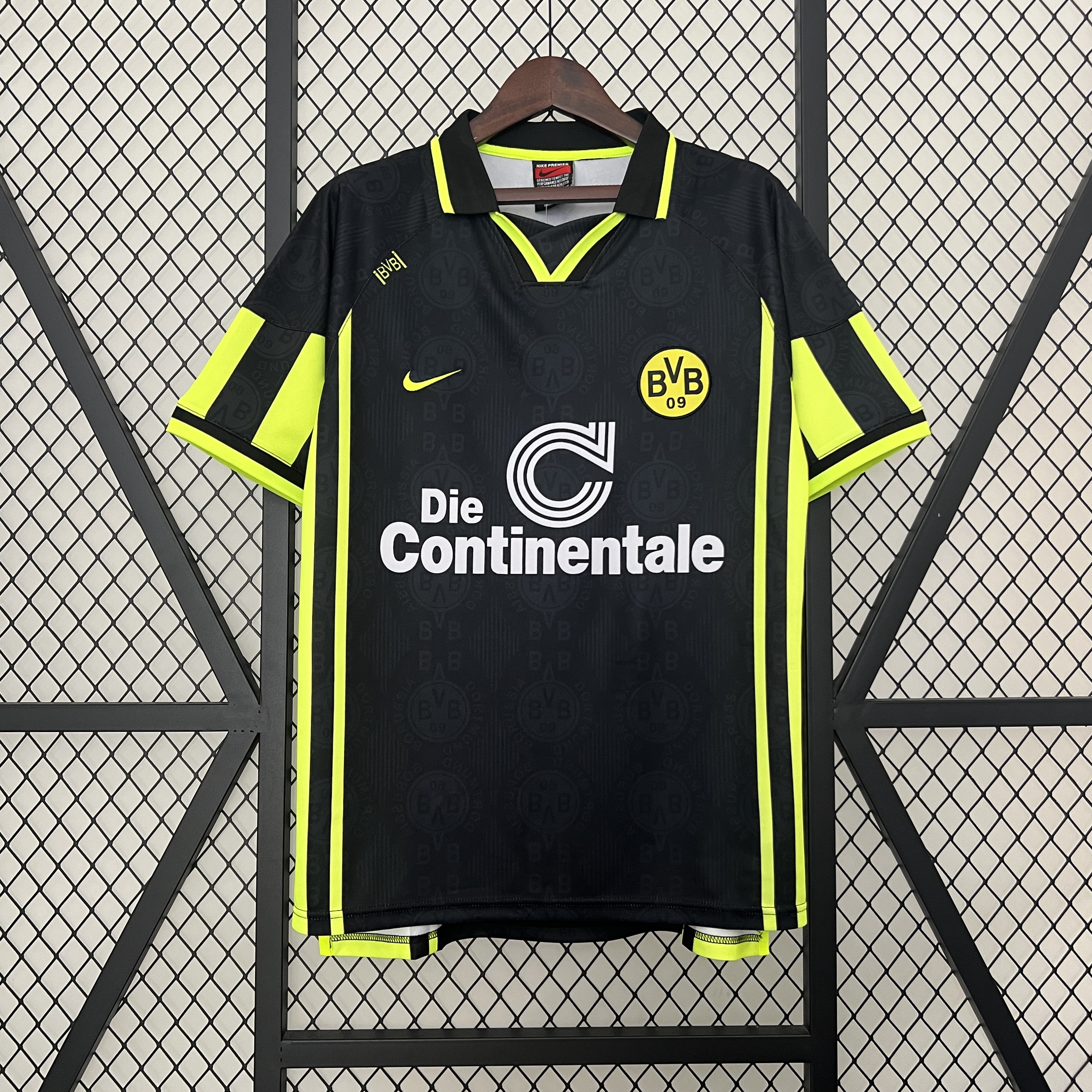 Retro Dortmund 1996-97 Away Jersey - JerseysGala