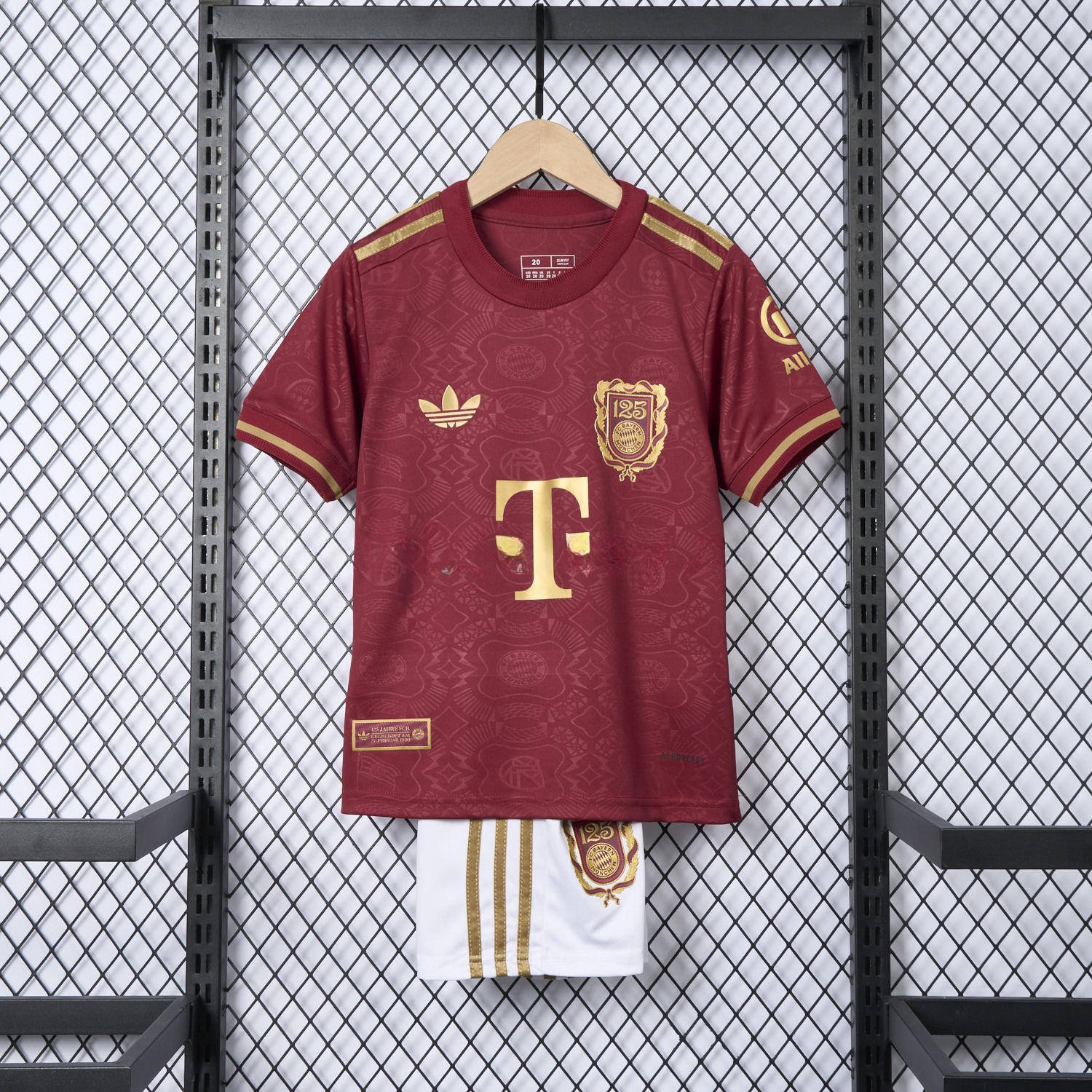 Bayern Munich 2025 125th Anniversary Kids Kit - JerseysGala