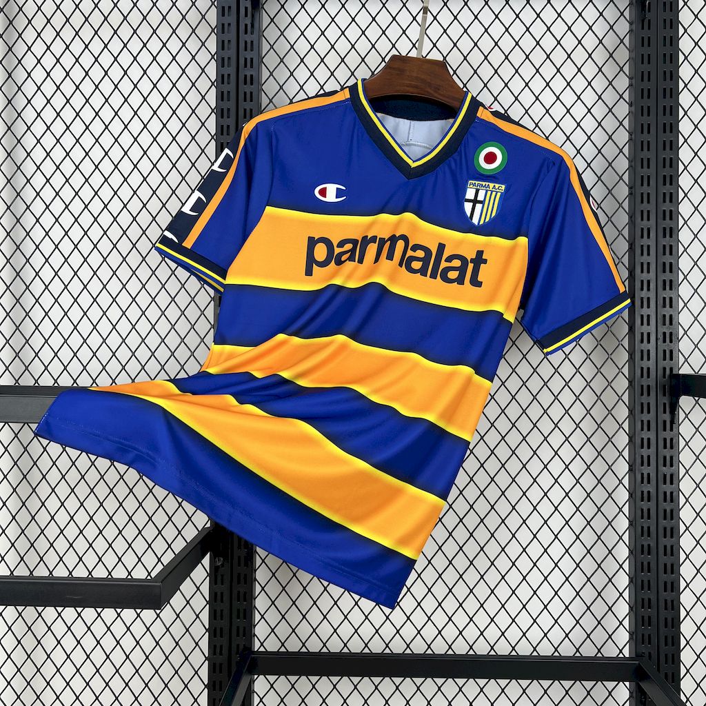 Retro Parma 2002-03 Home Jersey - Fans Version - JerseysGala