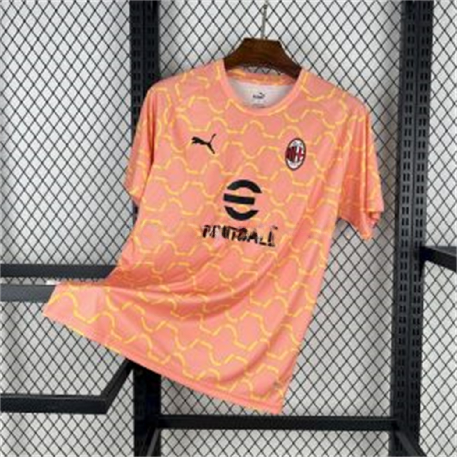 AC Milan 25-26 Orange Training Jersey - Fans Version - JerseysGala
