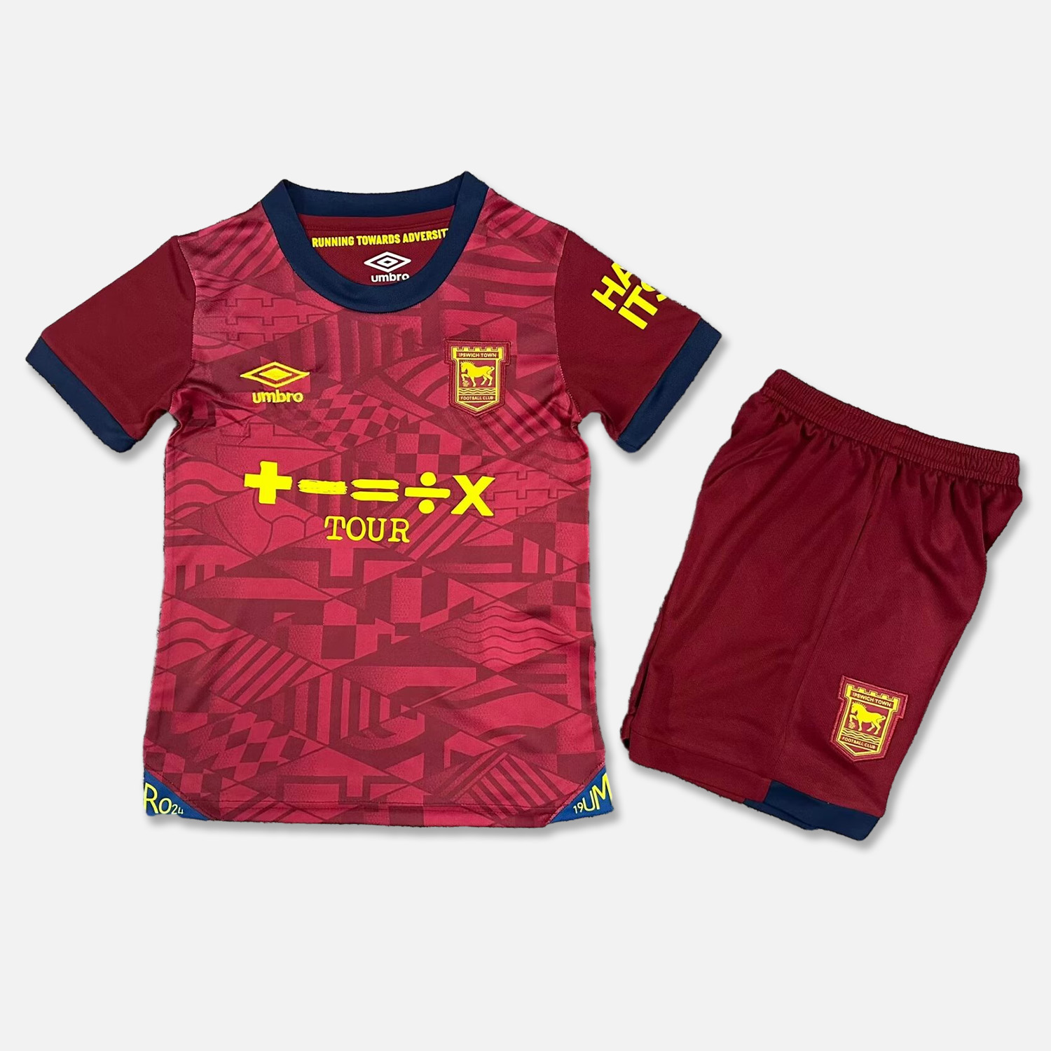 Ipswich Town 24-25 Away Kids Kit - JerseysGala