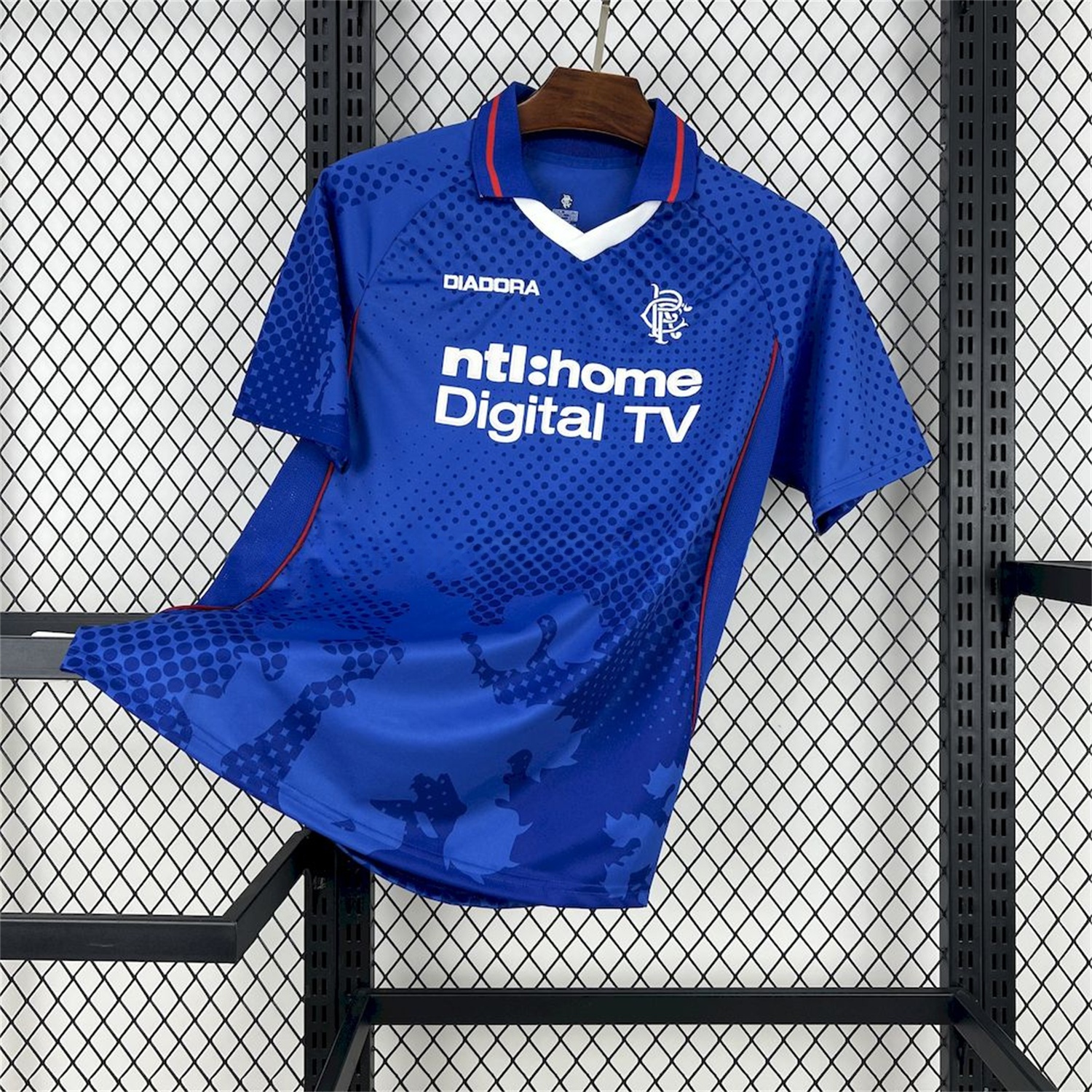 Retro Glasgow Rangers 2002-03 Home Jersey - JerseysGala