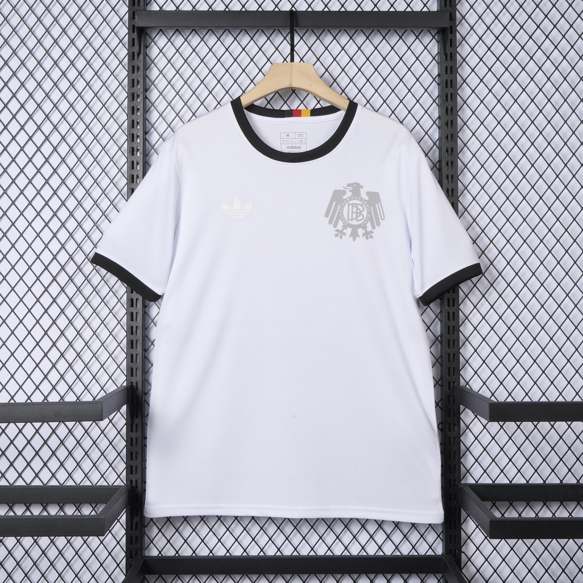 Germany 2025 White Retro Style Jersey - Fans Version - JerseysGala