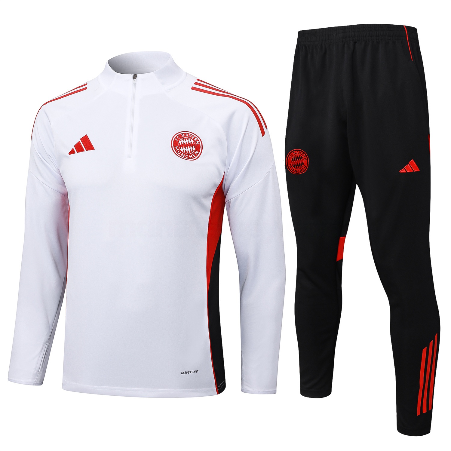 Bayern Munich 25-26 Long Sleeve Training Set - Dark Red - JerseysGala