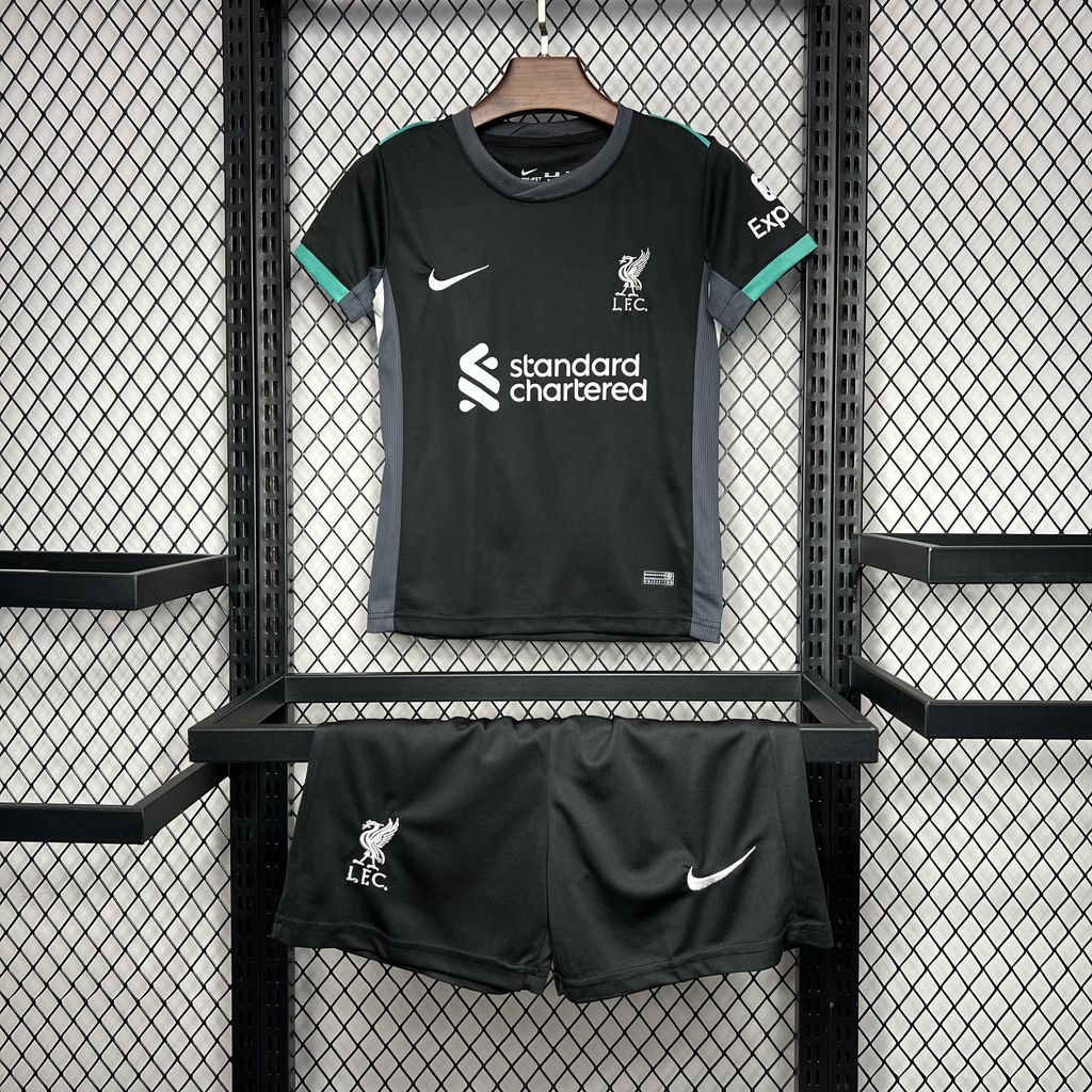 Liver.pool 24-25 Away Kids Kit - JerseysGala