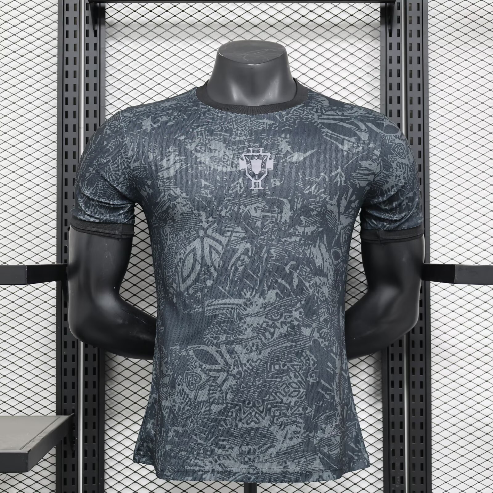 Portugal 2024-25 COMMA C.Ronaldo Black Special Edition Jersey - Player Version - JerseysGala