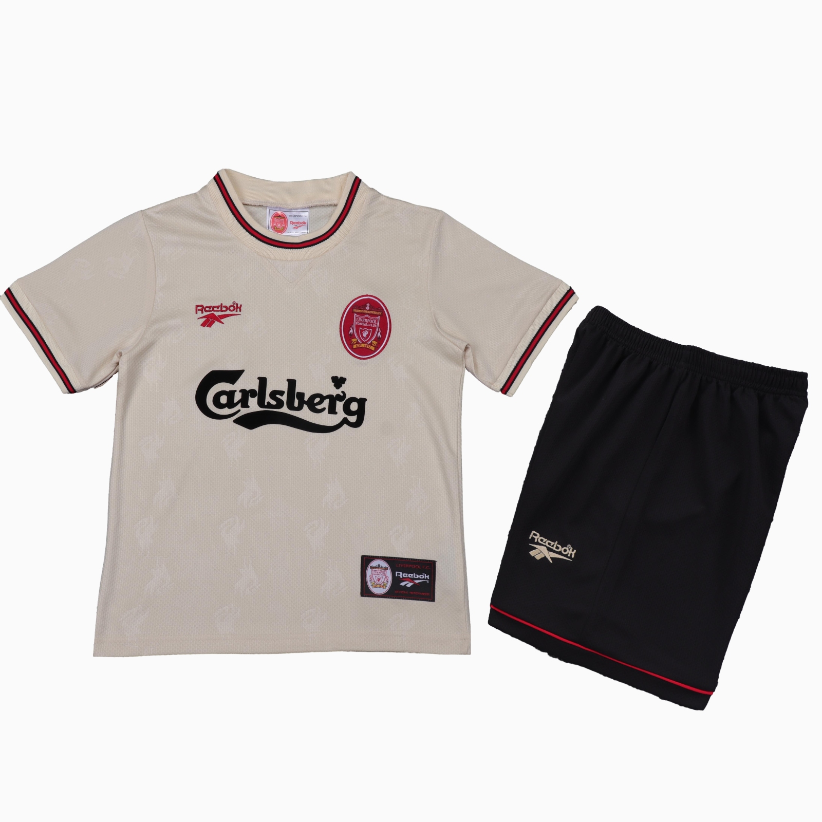 Retro Liver.pool 1996-97 Away Kids Kit - JerseysGala