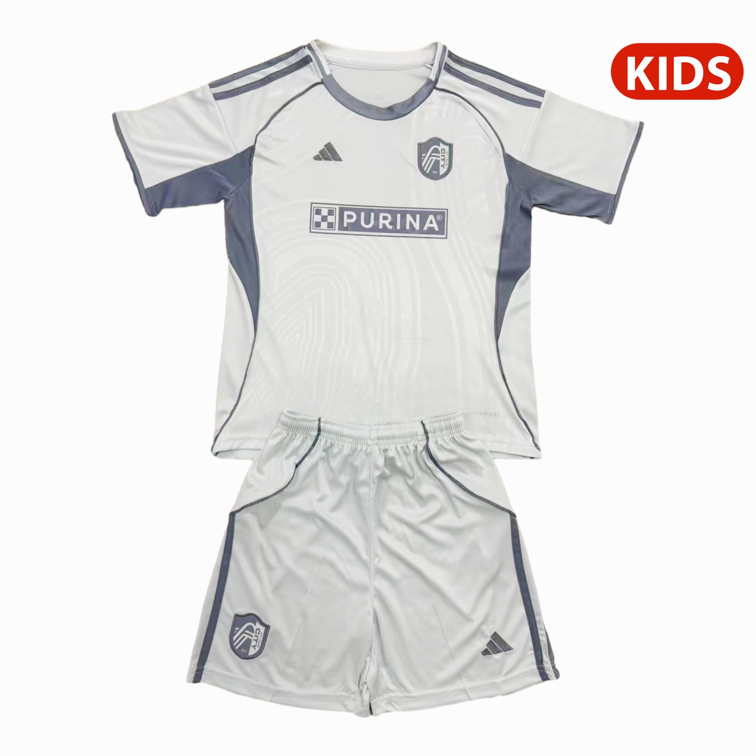 St. Louis City 25-26 Pre-Match Training Kids Kit - JerseysGala