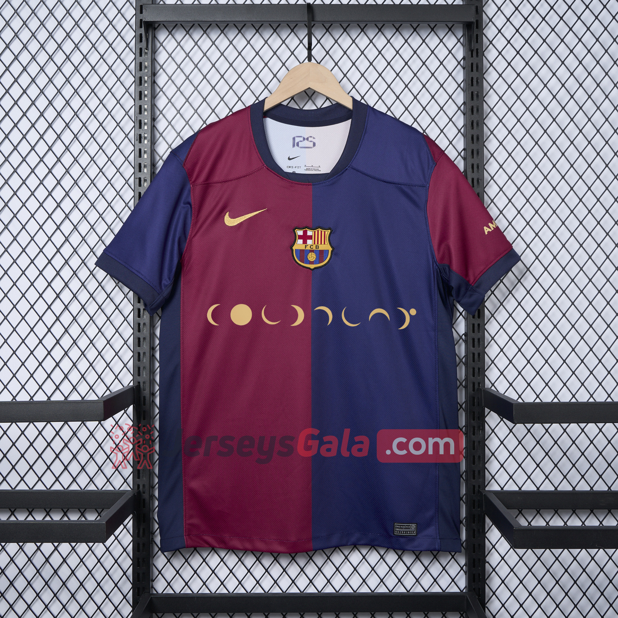 B.A.R.S.A X CP 24-25 Home New Co-Branded Jersey - Fans Version - JerseysGala