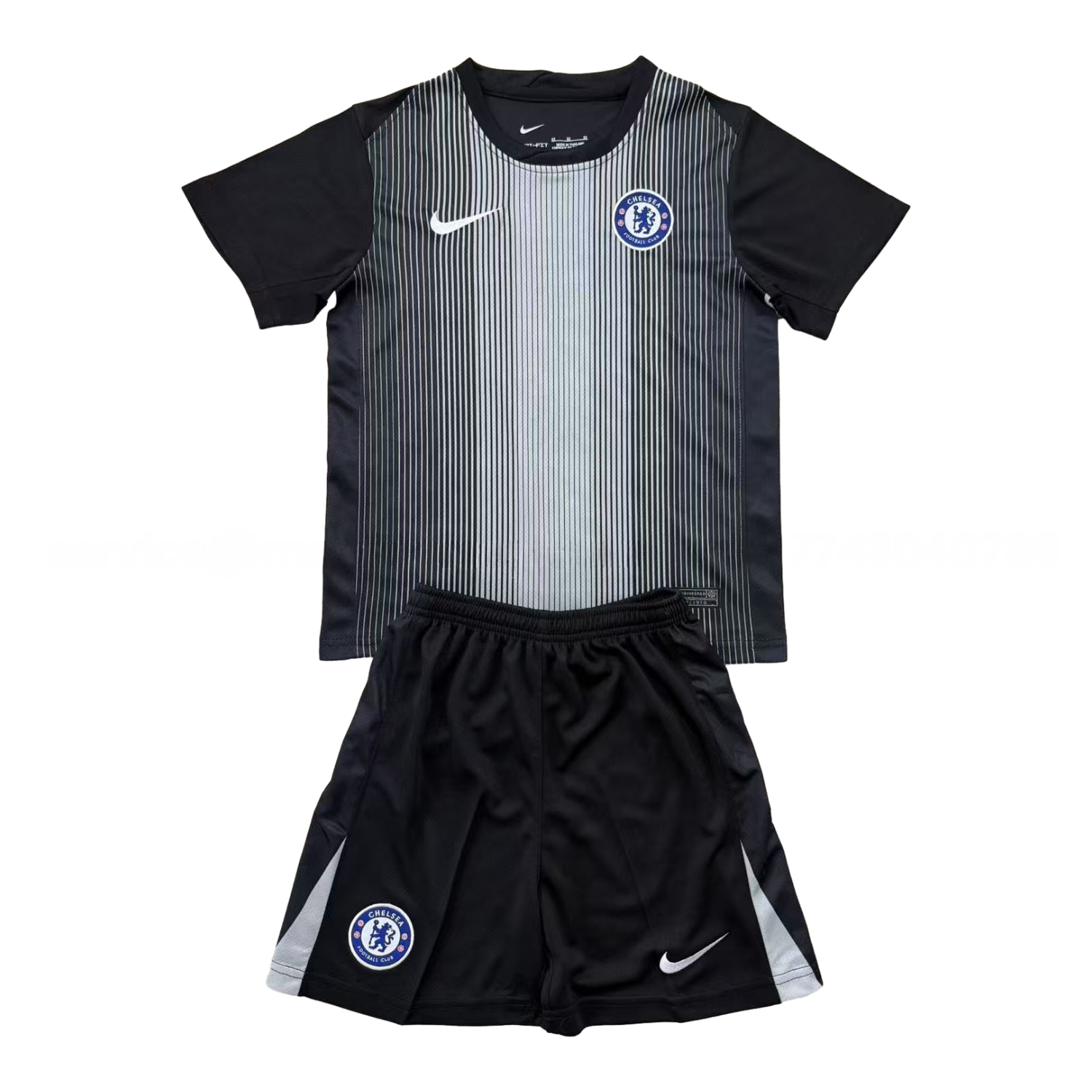 C.H.E.L.S.E.A 25-26 Black Goalkeeper Men's Adult Jersey Set - Fans Version - JerseysGala