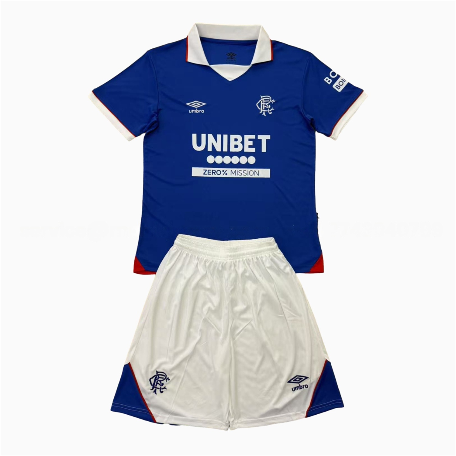 Glasgow Rangers 25-26 Home Men's Adult Jersey Set - Fans Version - JerseysGala
