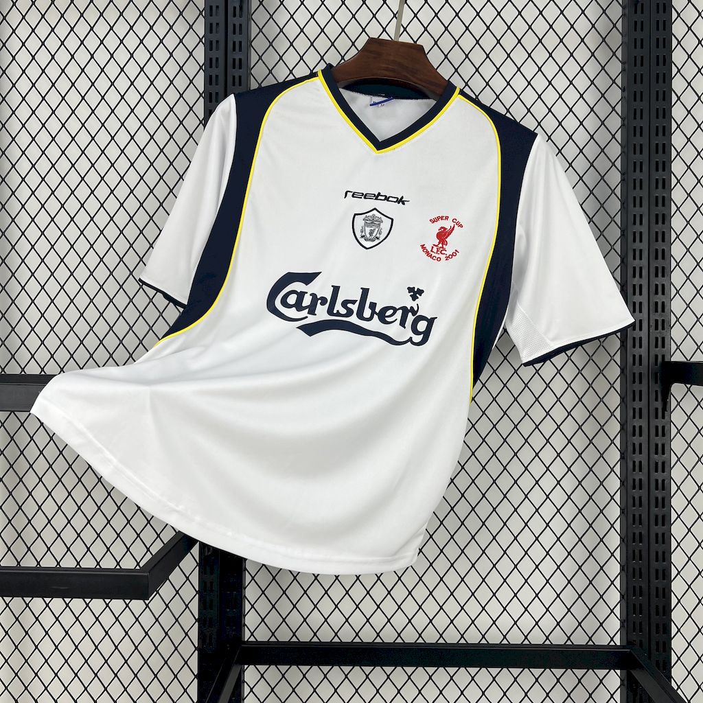 Retro Liver.pool 2001-02 UEFA Super Cup Away Jersey - JerseysGala