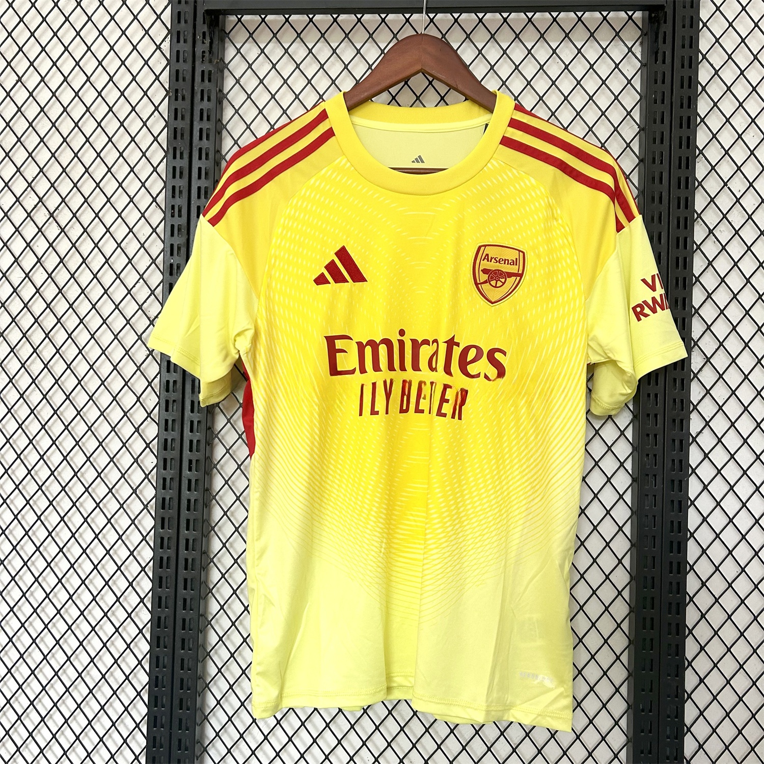 Arsenal 25-26 Yellow Goalkeeper Jersey - Fans Version - JerseysGala