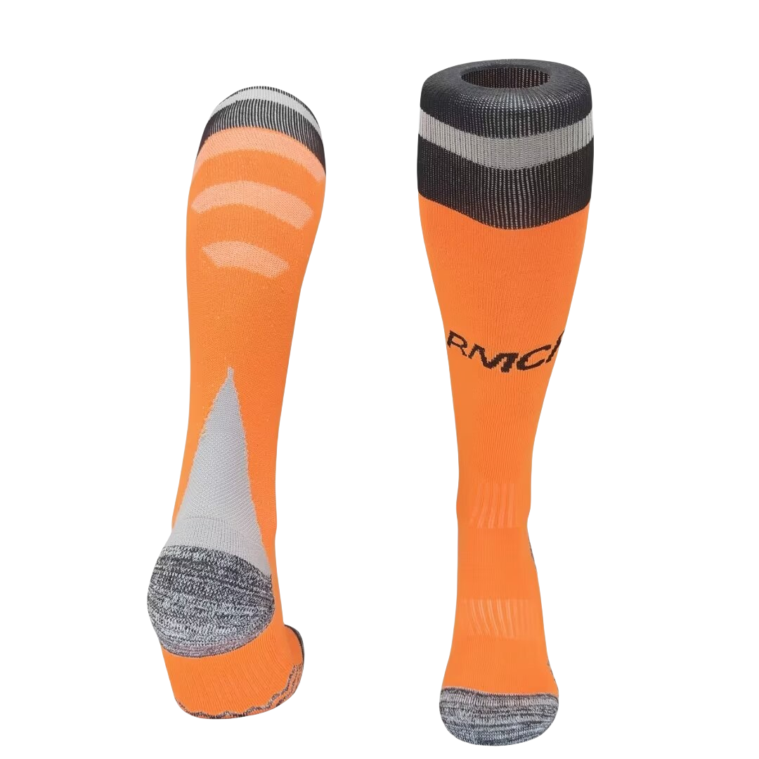Real Madrid 24-25 Away Socks - Orange - JerseysGala