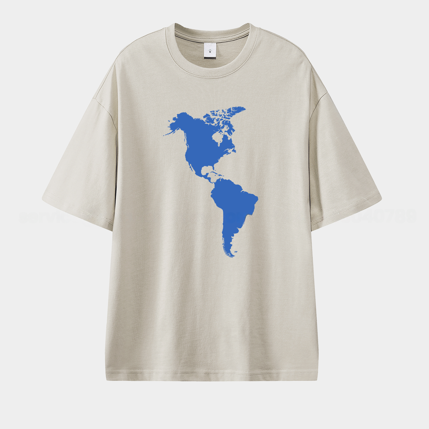 Club América Map Of The American Continent Unisex Pure Cotton T-shirt - JerseysGala