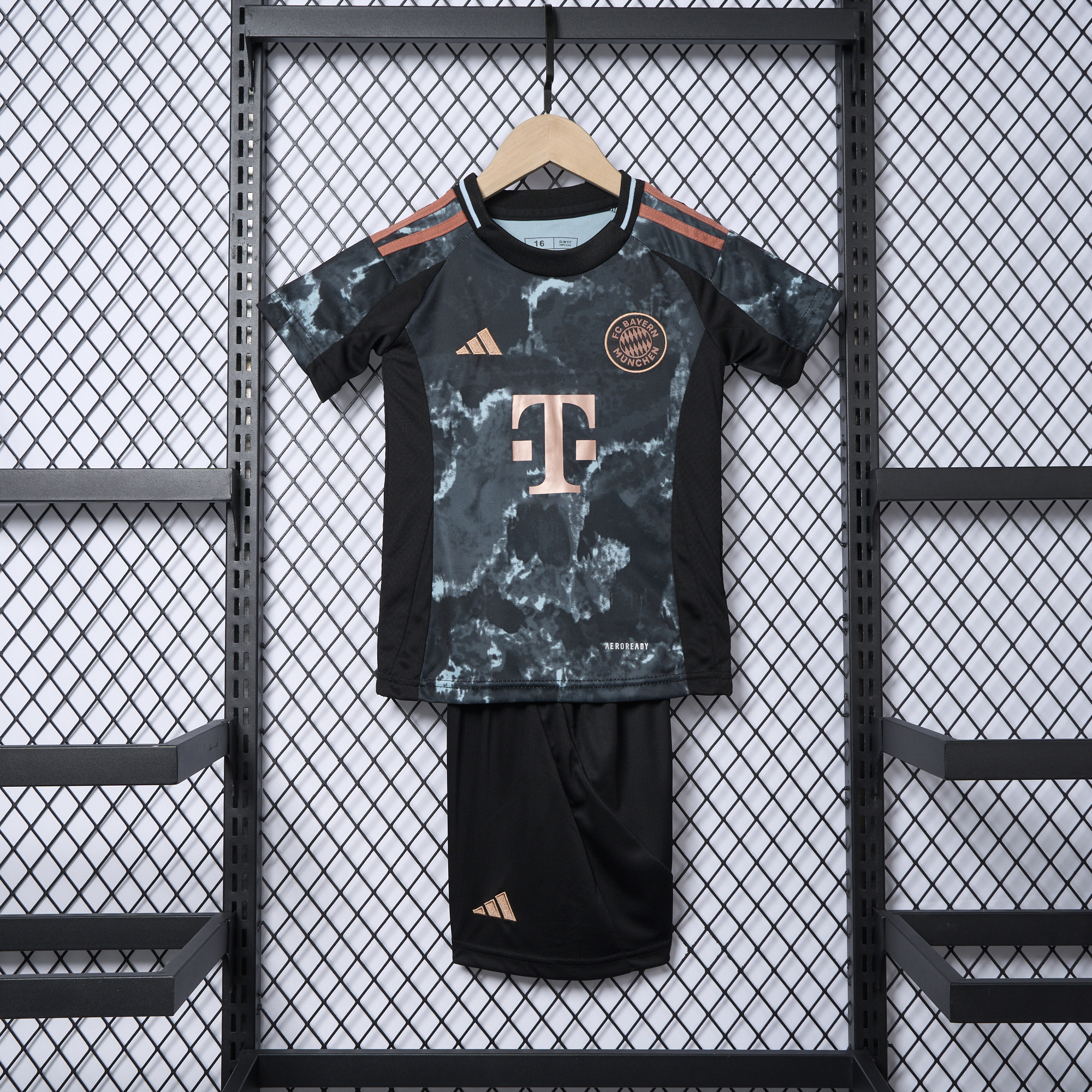 Bayern Munich 24-25 Away Kids Kit - Fans Version - JerseysGala