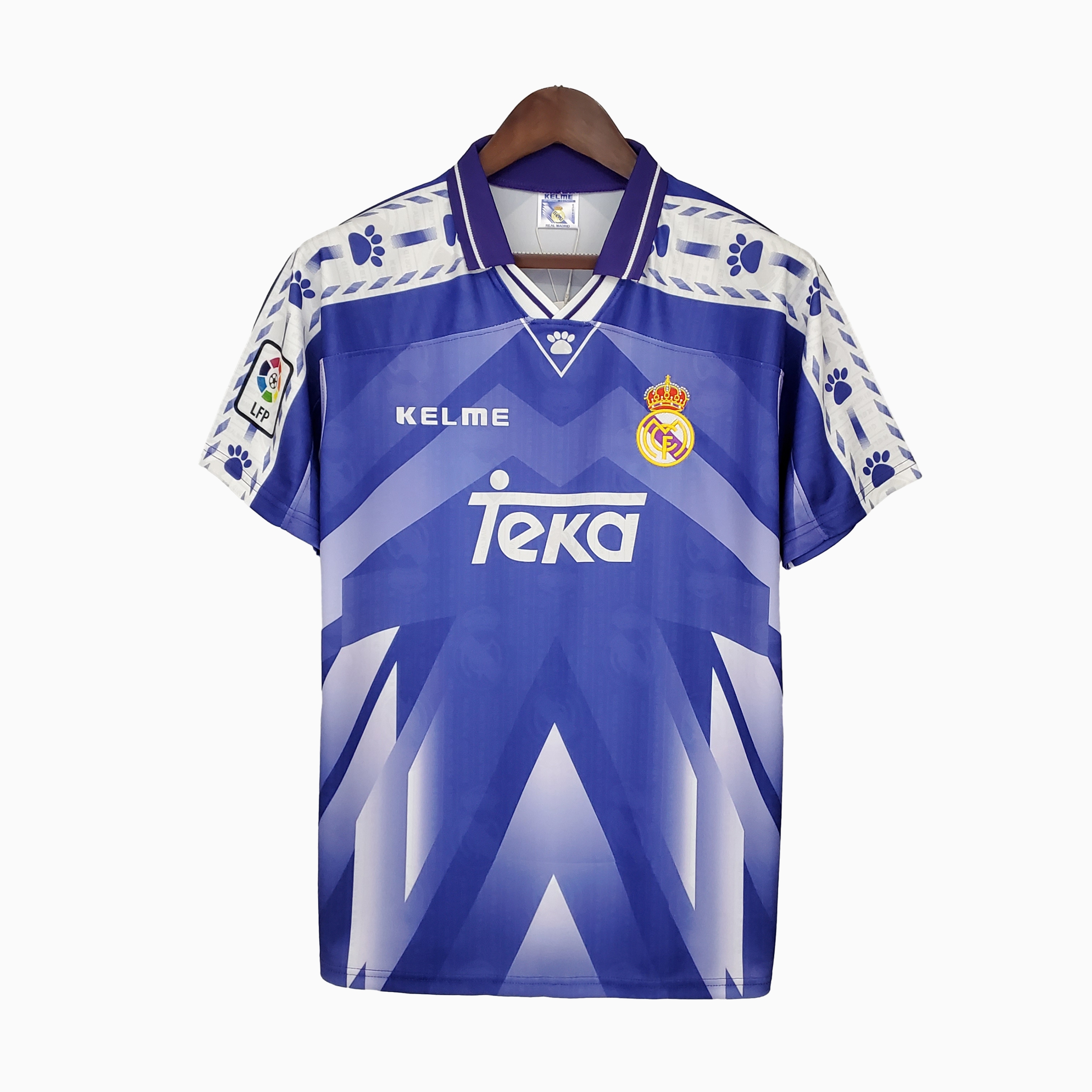 Retro Real Madrid 1996-97 Away Jersey - JerseysGala