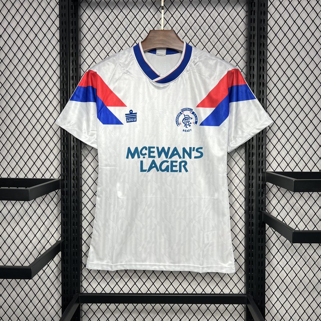 Retro Glasgow Rangers 1990-92 Away Jersey - JerseysGala