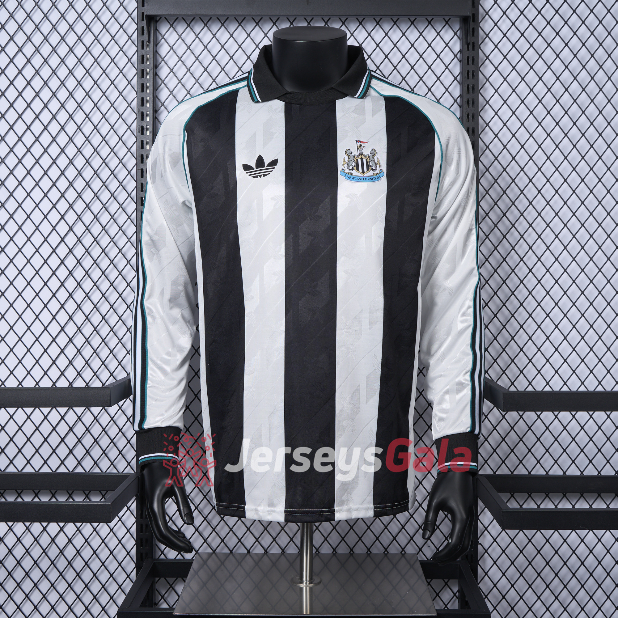 Newcastle United 24-25 Originals LFSTLR Long Sleeve Jersey - Player Version - JerseysGala